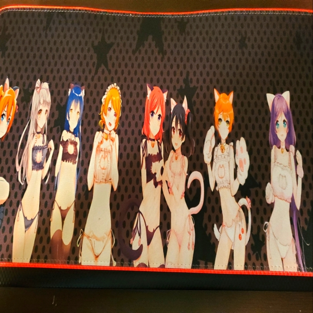 Love Live! Anime led  XL mouse pad